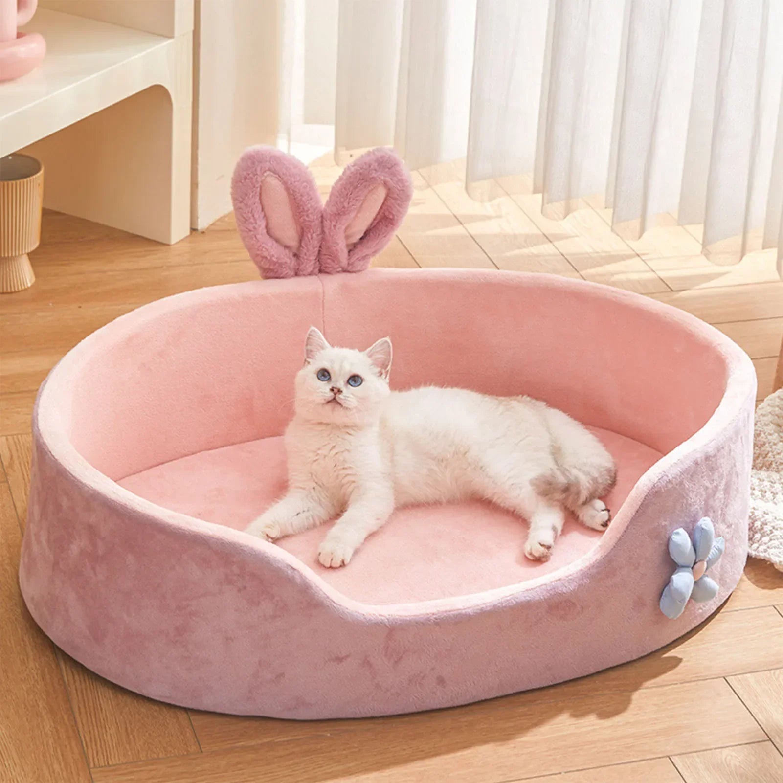 BlushNest Cozy Pet Bed
