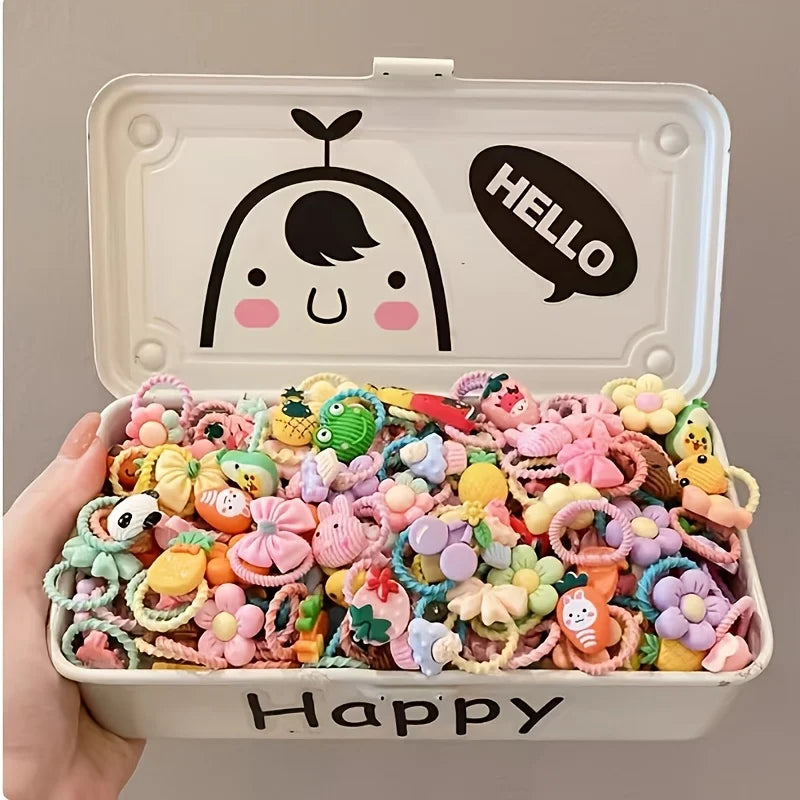 Cute Pet Hair Accessories Mix (Random Styles)