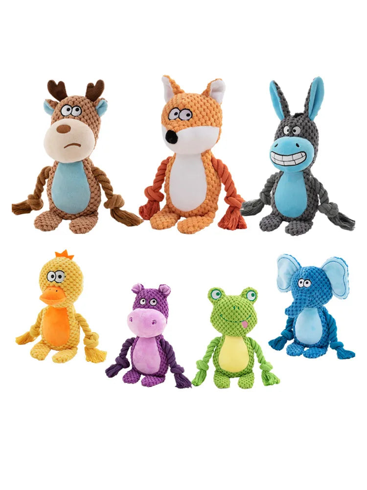 Plush Pals Squeaky Chew Toy
