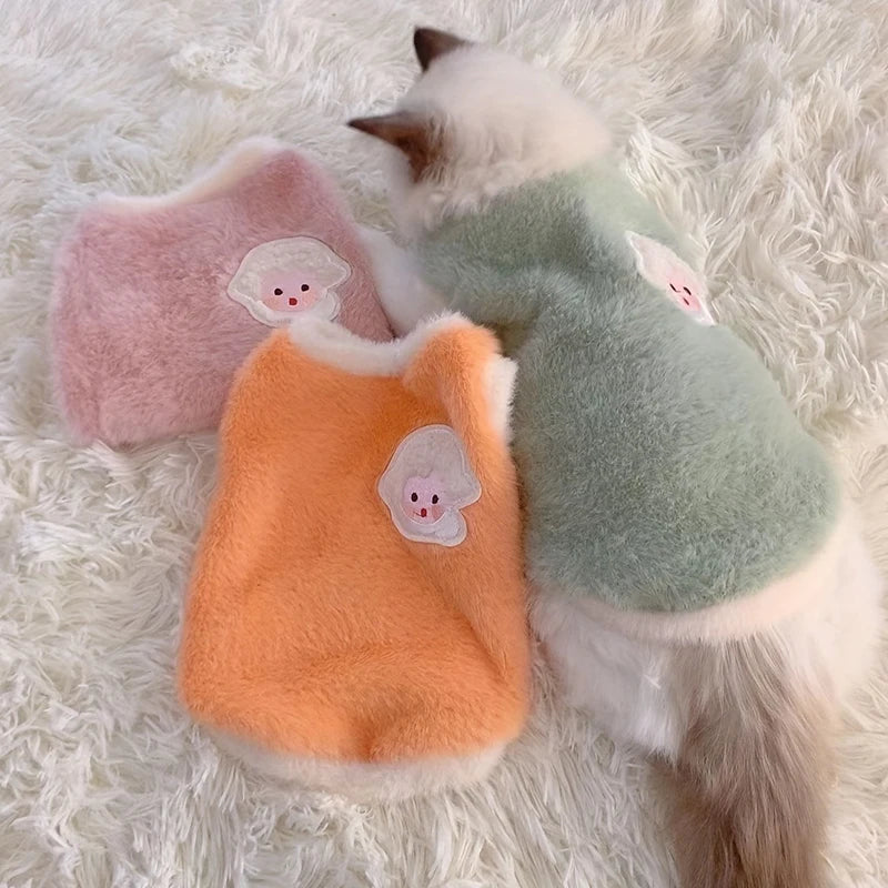 Winter Warm Cat Clothes Sweater