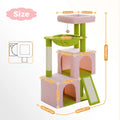 All-in-One Cozy Climbing & Resting Tower for Indoor Cats
