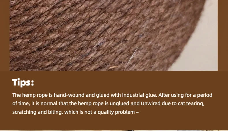 Mushroom Sisal Cat Scratching Post & Board – Vertical Scratch Pad, Durable Non-Shed Cat Scratcher