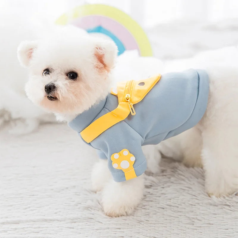 Winter Cartoon Dog Hoodie Sweatshirt (XS–XXL)