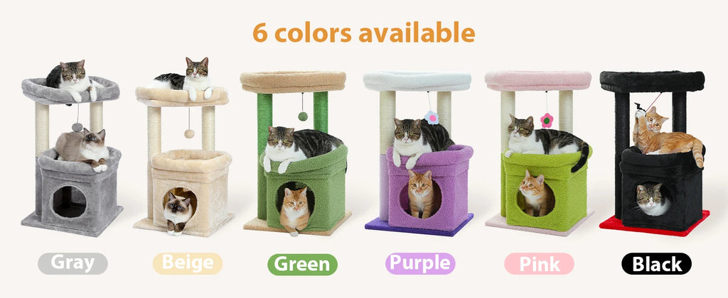 MiniNest Plush Cat Tower