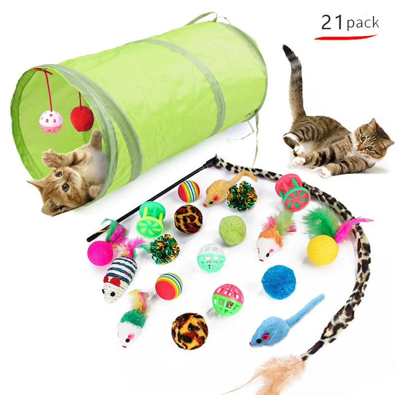 All-in-One Kitten Play Pack (Mixed Toys)