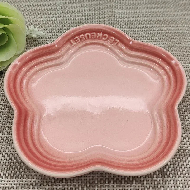 Extra-Wide Raised Ceramic Pet Bowl (Whisker-Friendly & Anti-Vomiting)
