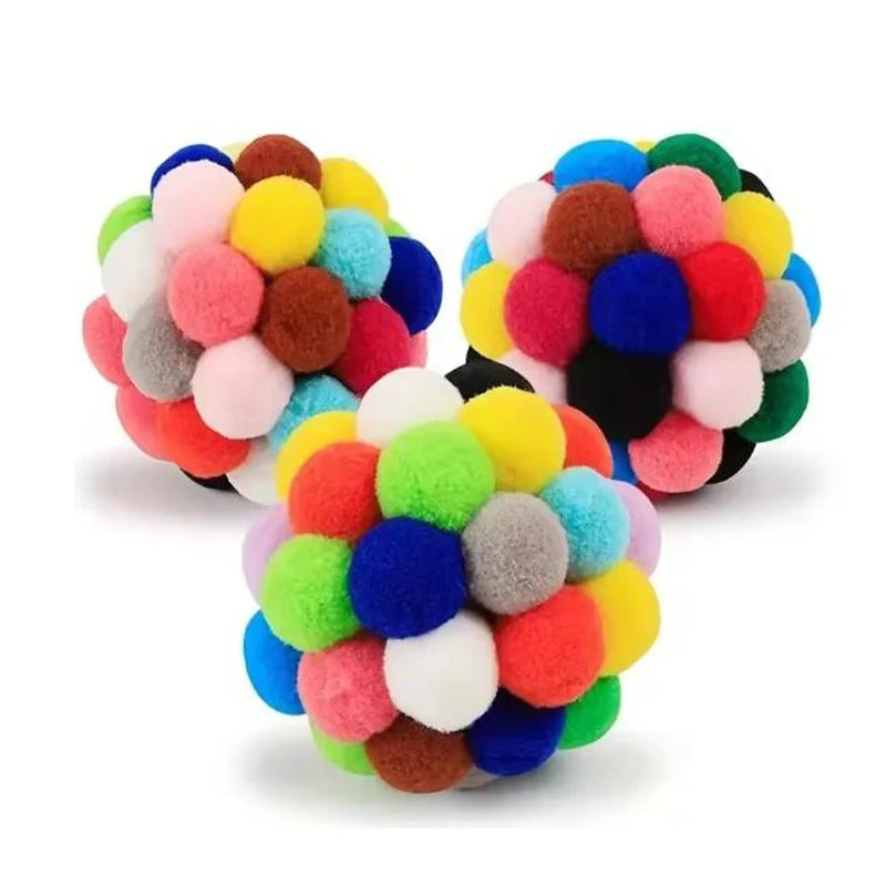 Color Pop Plush Bell Balls