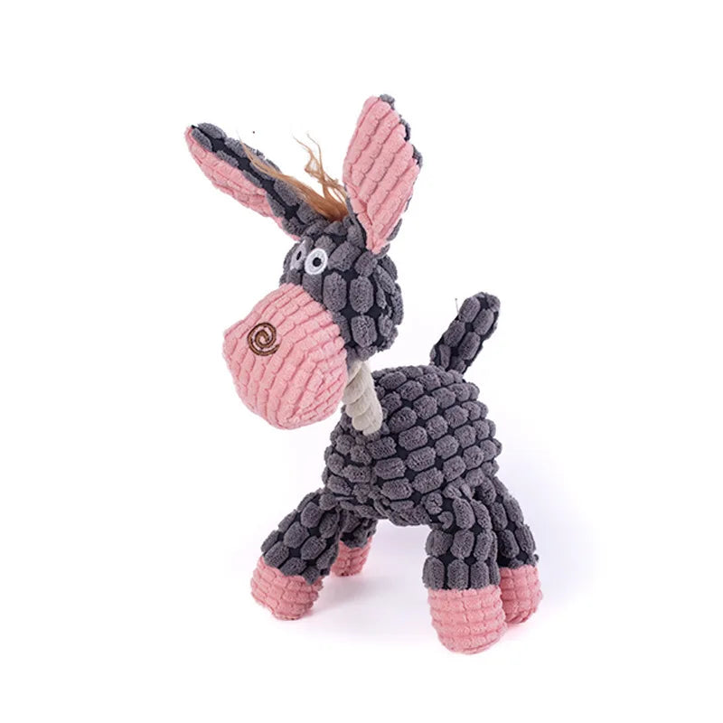 🐶Bite-Resistant Donkey Plush Dog Toy