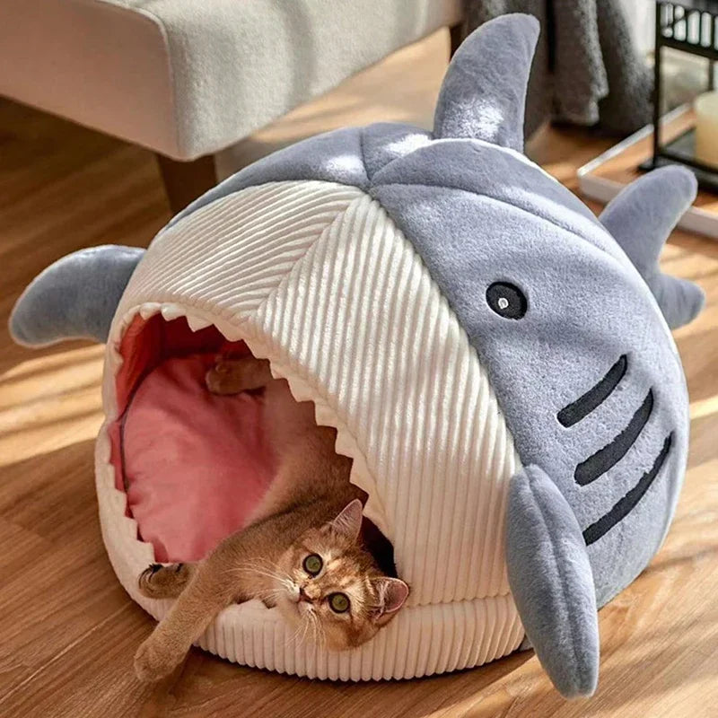 SharkNest Cozy Pet Cave