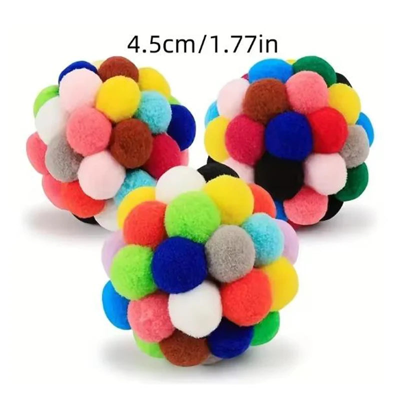 Color Pop Plush Bell Balls