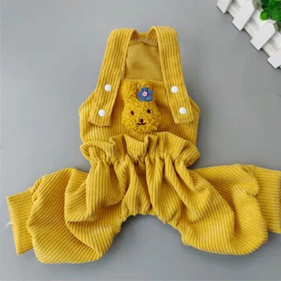 Cute Dog Strap Jumpsuit Overalls 🐶🎀