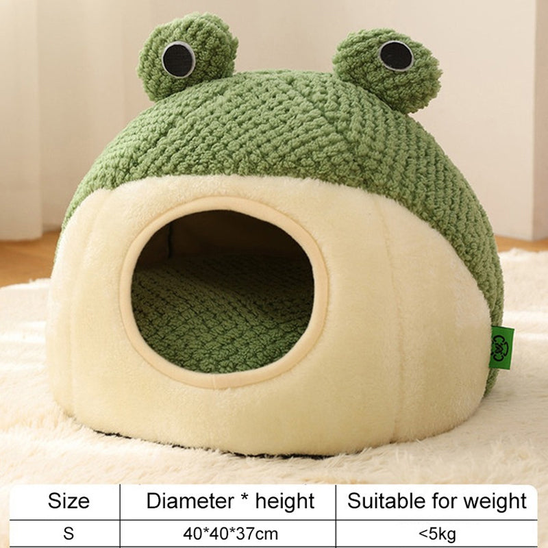 FrogNest Cozy Pet Cave