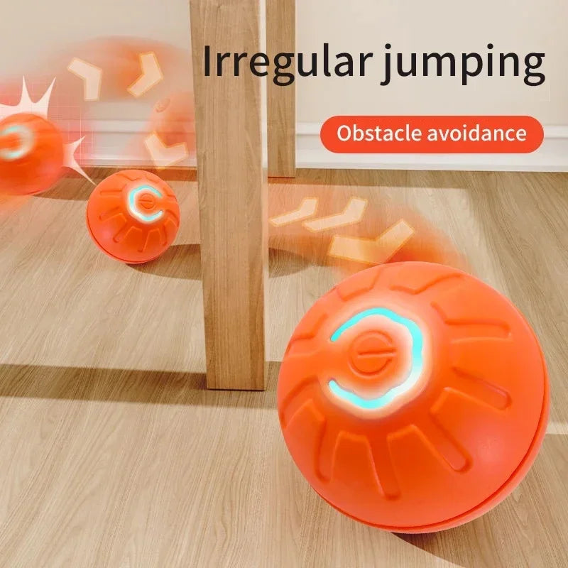Smart Jump Ball Interactive Pet Toy (USB-C Rechargeable)
