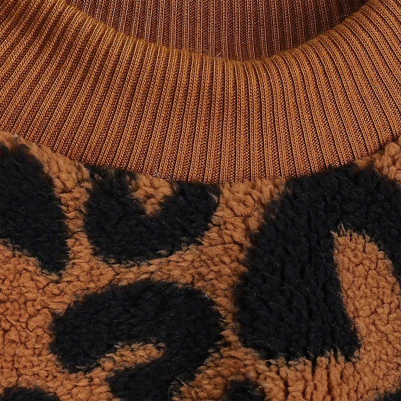 Leopard Cozy Dog Pullover