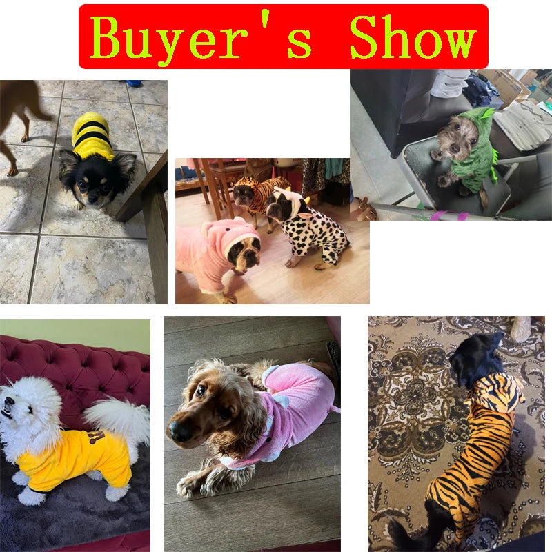 SnuggleBuddy Fleece Pet Jumpsuit