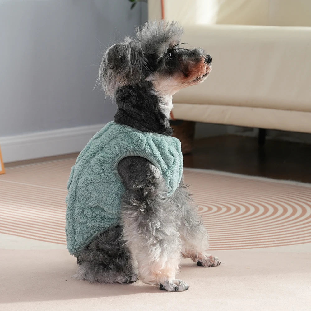 🧵Cozy Fleece Pet Sweater