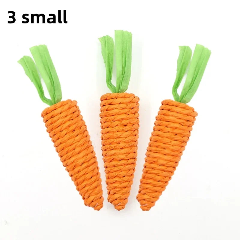 🥕Squeaky Carrot Cat Toy