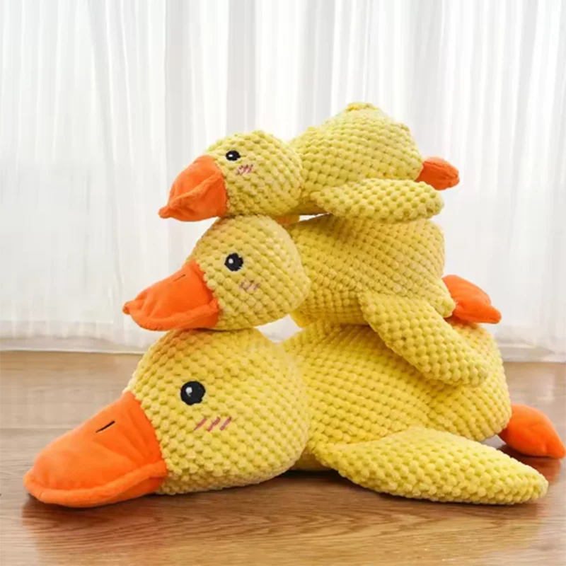 🐤Snuggle Duck Plush Squeaky Toy