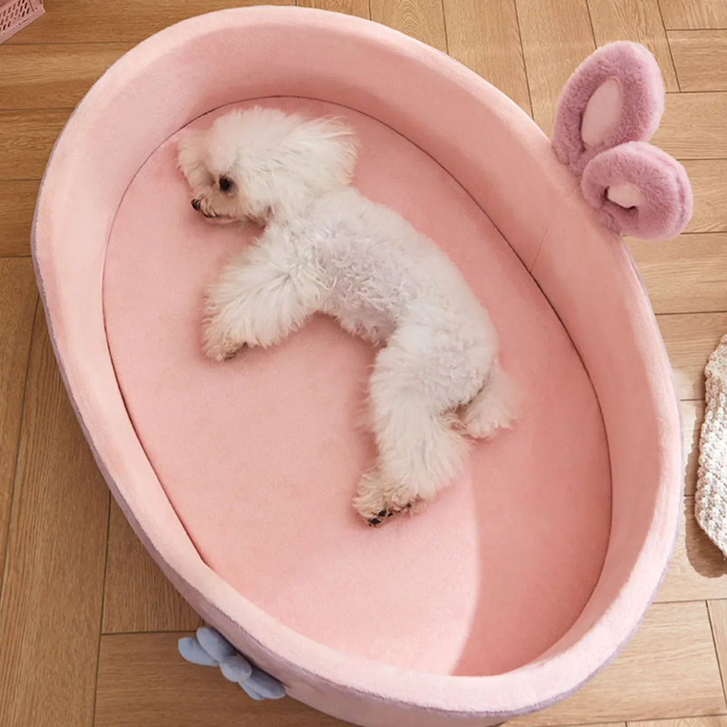 BlushNest Cozy Pet Bed