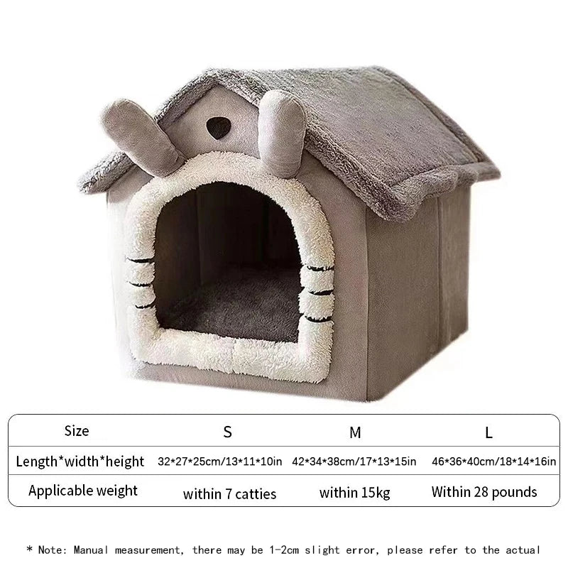 CozyHaven Foldable Pet House