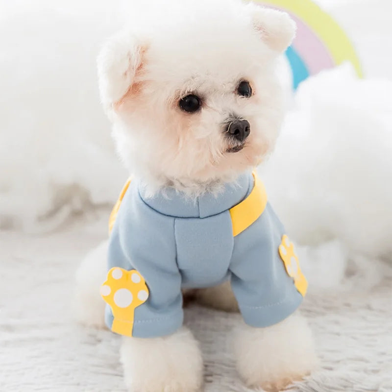 Winter Cartoon Dog Hoodie Sweatshirt (XS–XXL)