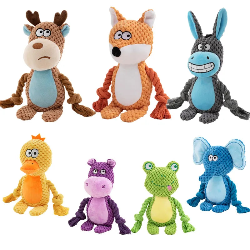 Plush Pals Squeaky Chew Toy