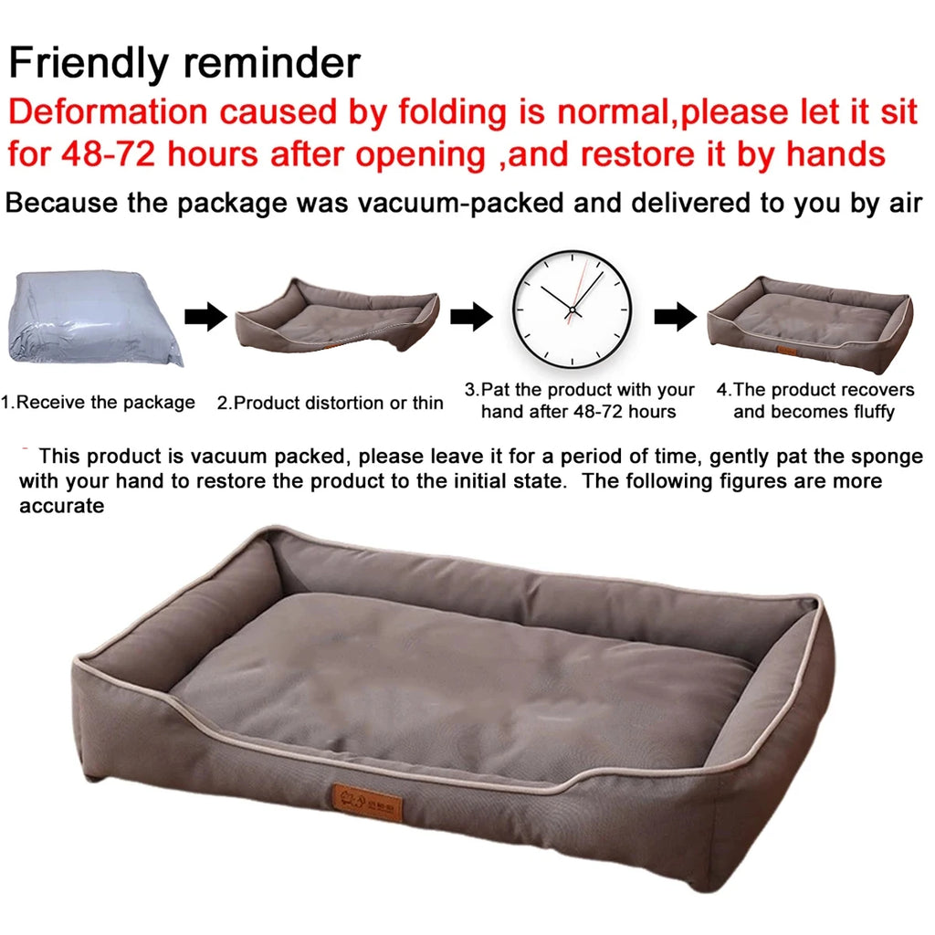 Durable Comfort Pet Sofa Bed