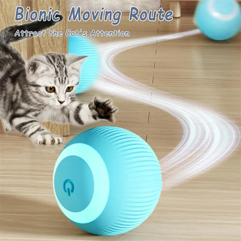 Smart Jump Ball Interactive Pet Toy (USB-C Rechargeable)