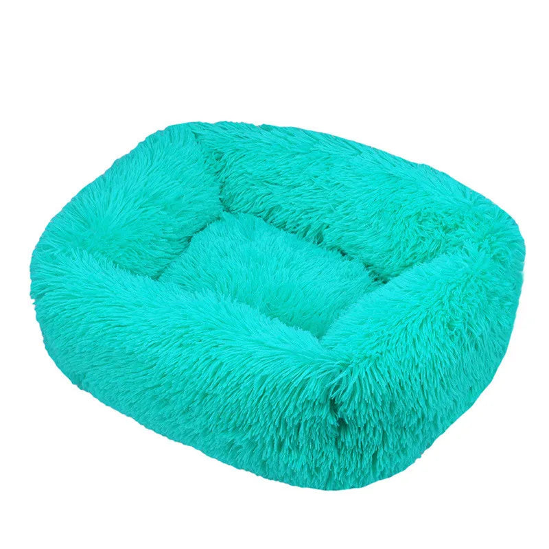CloudCalm Plush Dog Bed