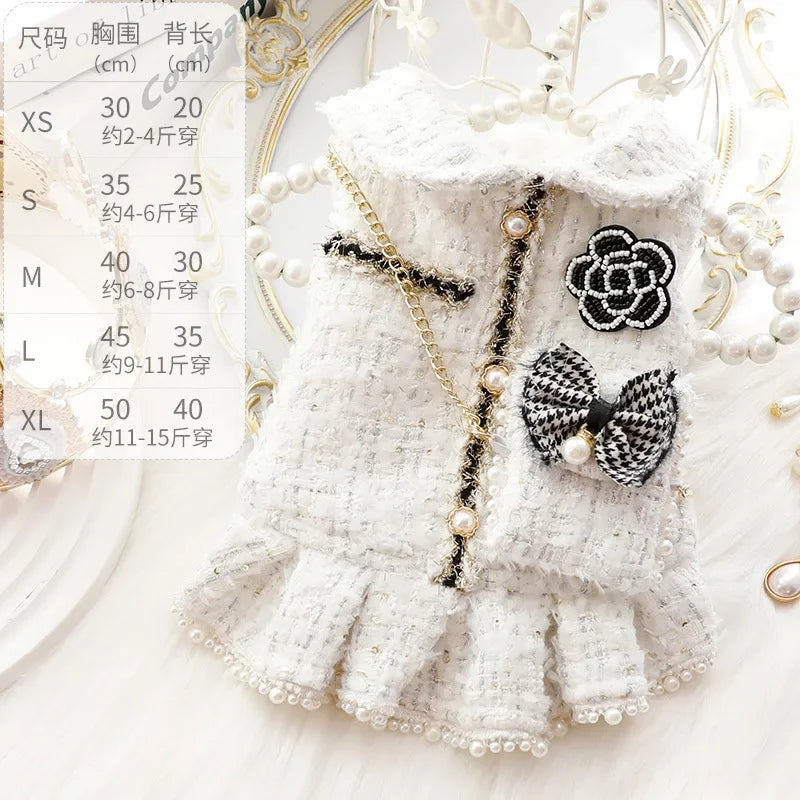 Luxury Princess Pet Dress with Matching Bag 👑✨