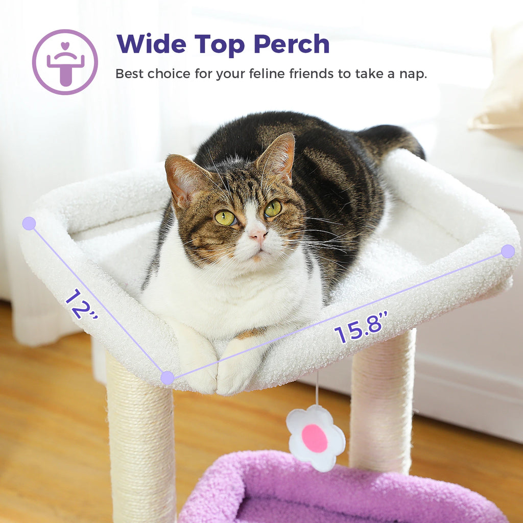 MiniNest Plush Cat Tower