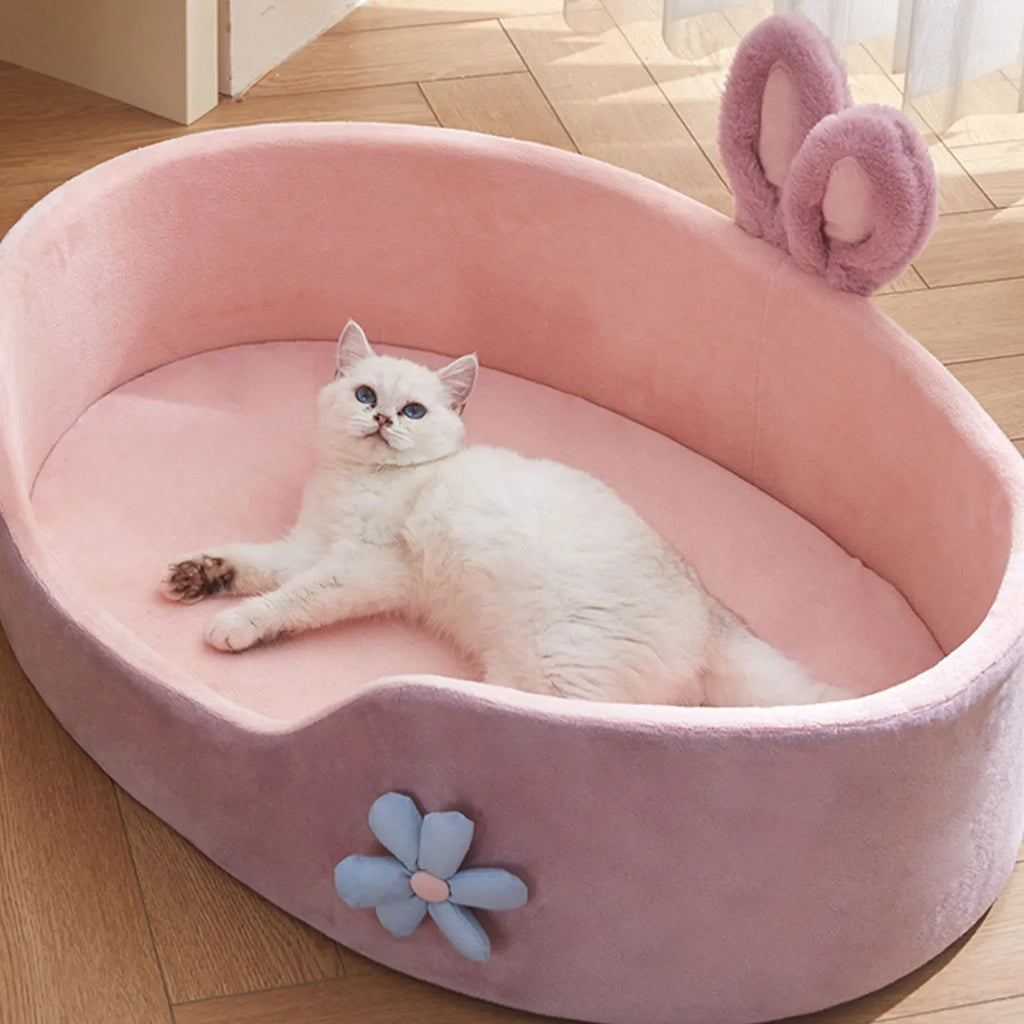 BlushNest Cozy Pet Bed