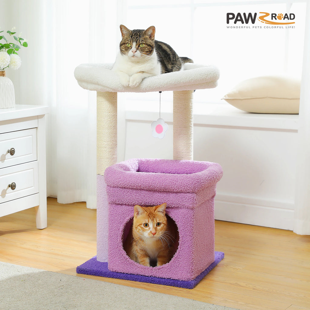 MiniNest Plush Cat Tower