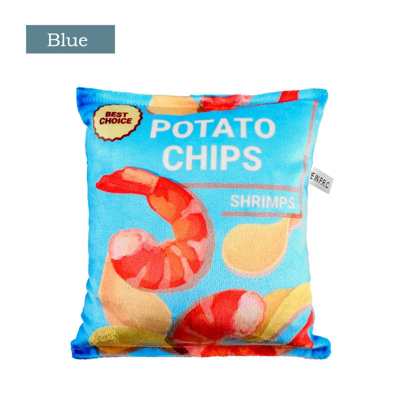 🍟Crunchy Chips Plush Dog Toy
