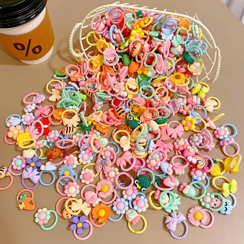 Cute Pet Hair Accessories Mix (Random Styles)
