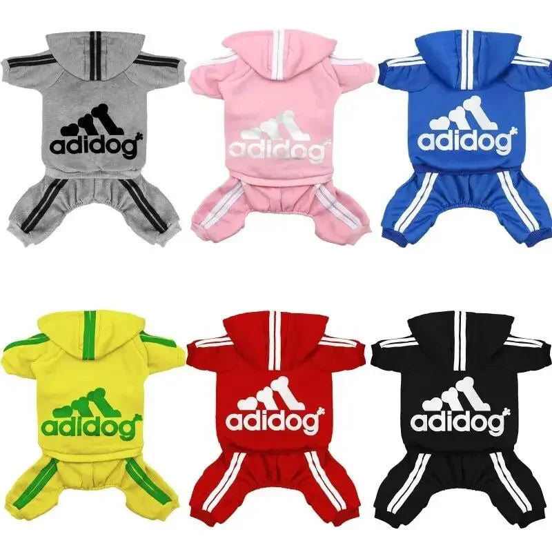 Sport Hoodie Dog Jumpsuit (4-Leg) 🐶✨