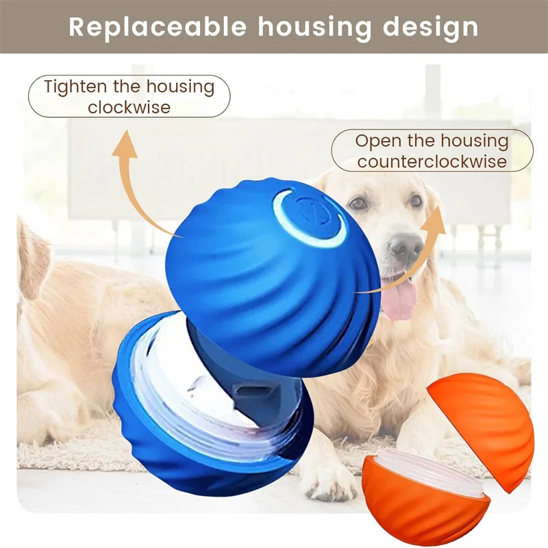 Smart Jump Ball Interactive Pet Toy (USB-C Rechargeable)